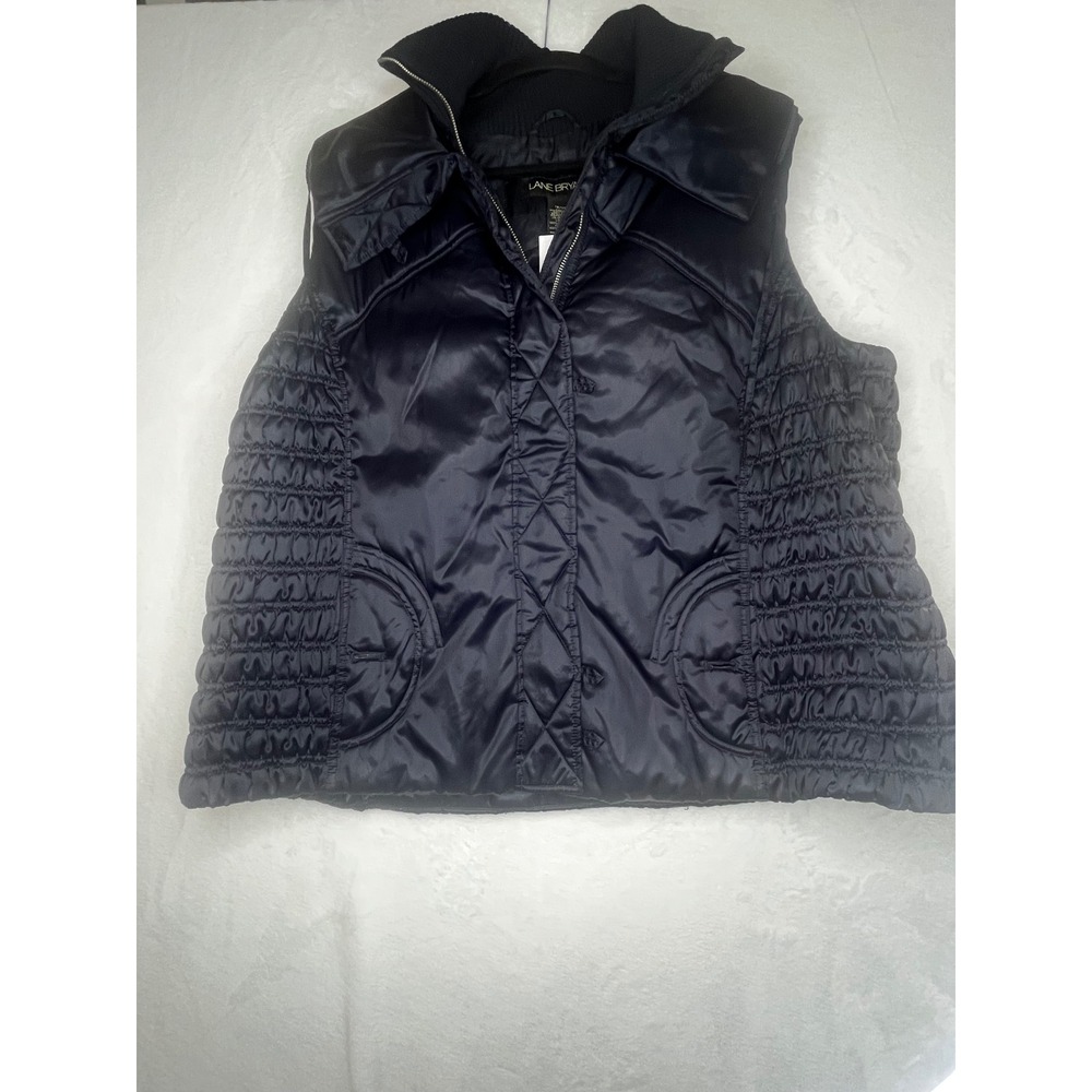 Lane Bryant Black Puffer Vest Womens Plus Size 18 20 Quilted  Jacket NWT